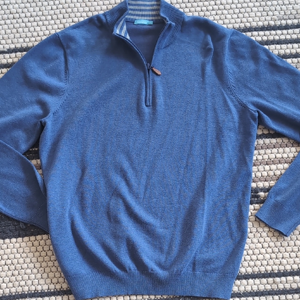 J. McLaughlin knit quarter zip pullover
